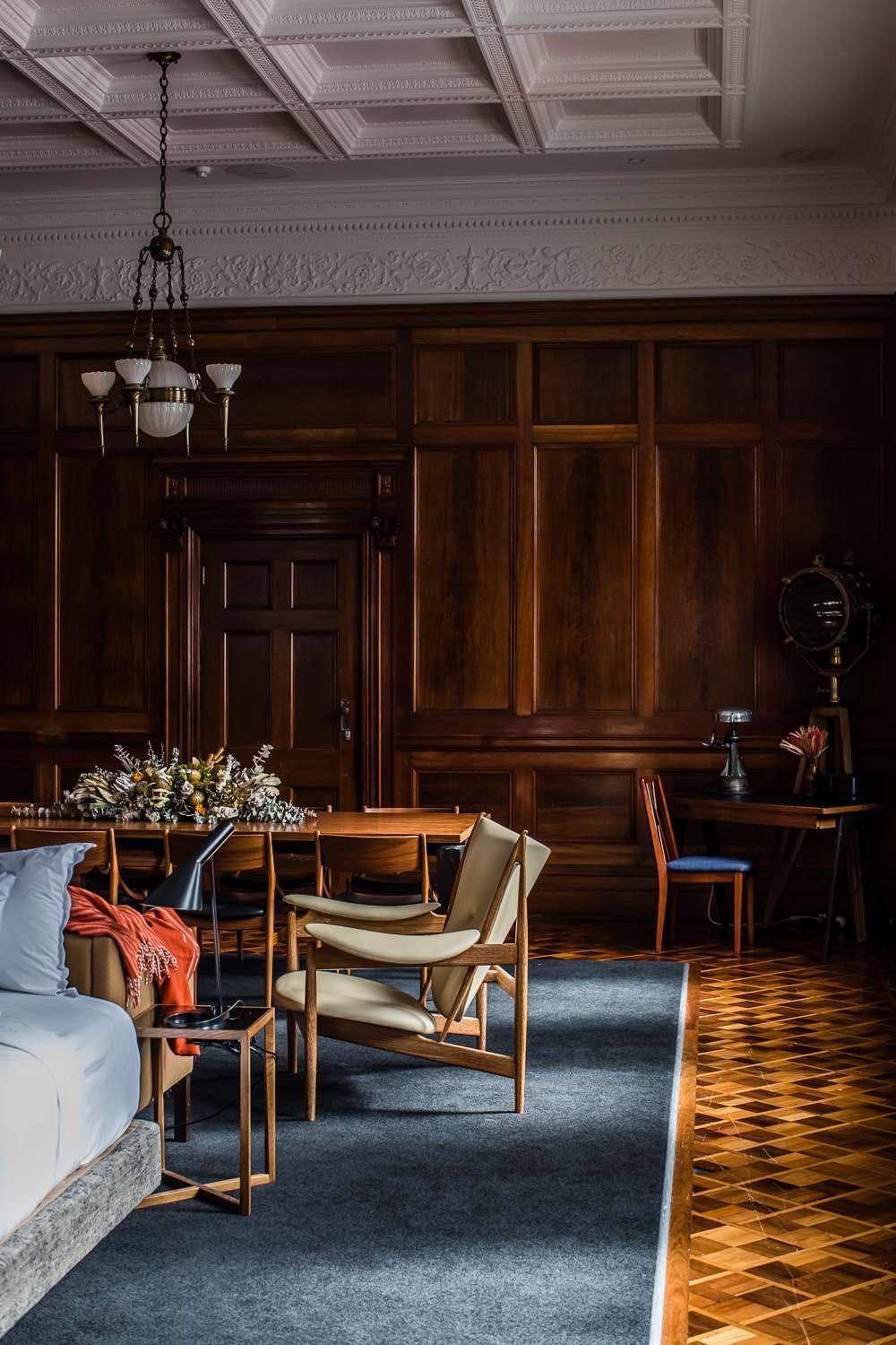 ジ オールド クレア ホテル シドニー エクステリア 写真 The interior of the library